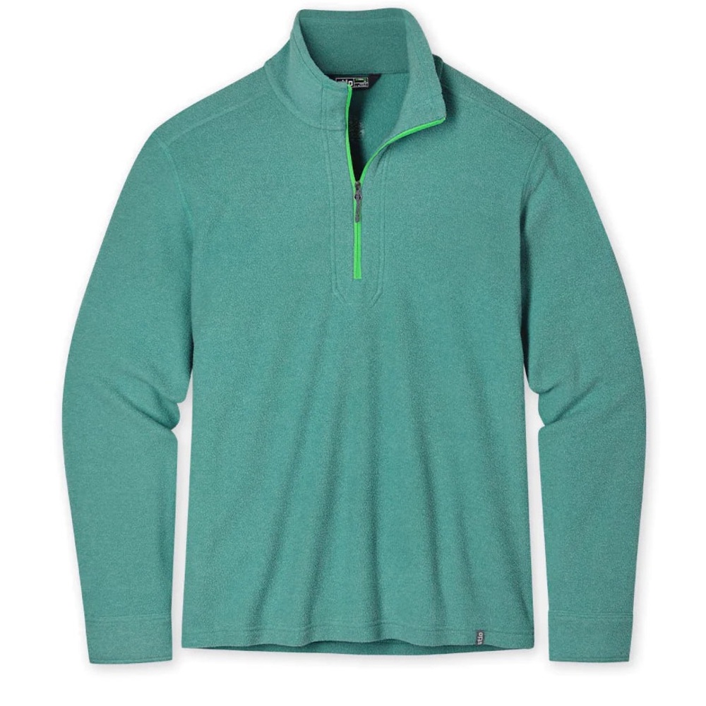 Stio Men’s Turpin Fleece Half Zip - aqua